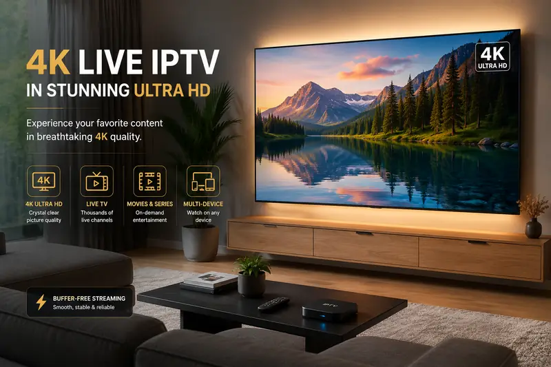 4K IPTV — Stream in Ultra HD 2026 4K IPTV — Stream in Ultra HD 2026