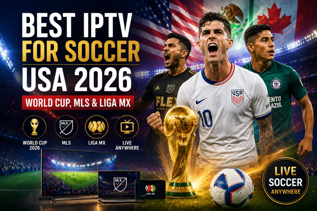 Best IPTV for soccer USA 2026 - World Cup, MLS and Liga MX