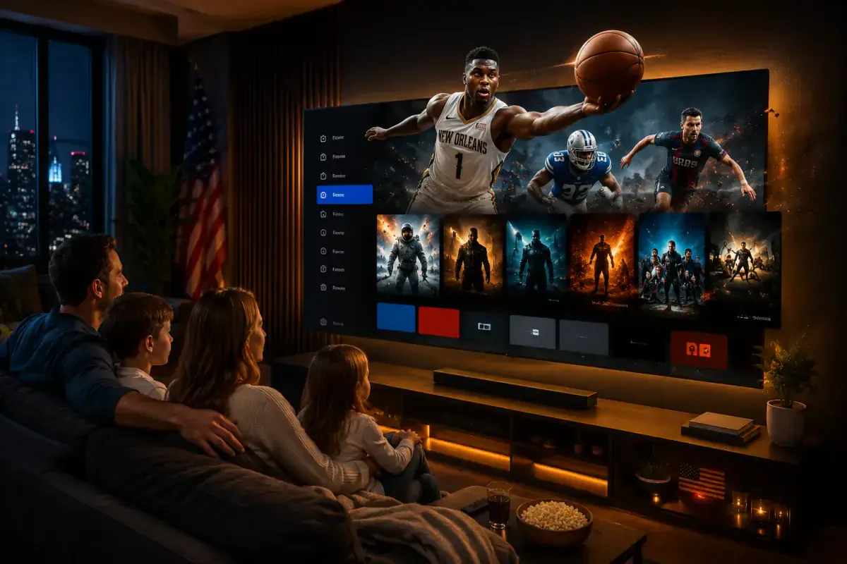 Best IPTV with no buffering USA