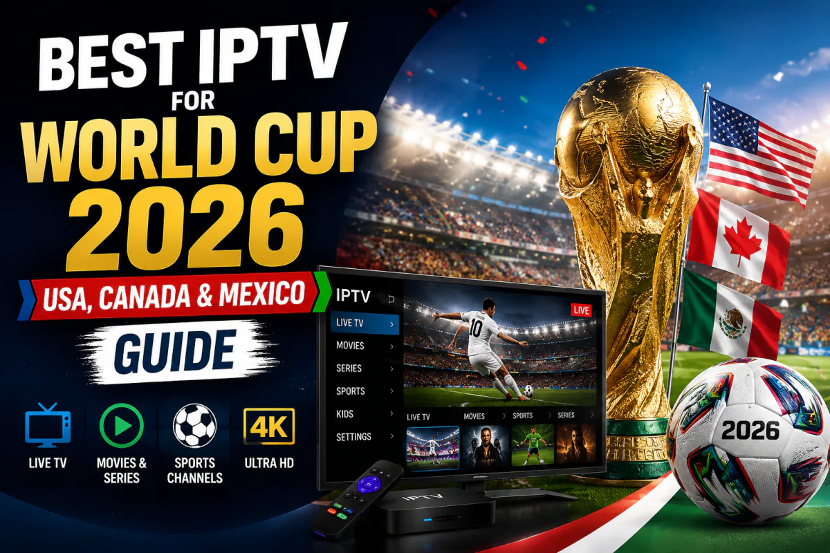 Best IPTV for FIFA World Cup 2026 - stream every match in 4K