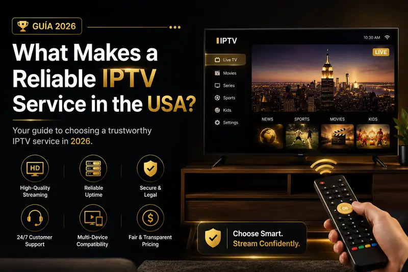 What Makes a Reliable IPTV Service in the USA? (2026 Guide)